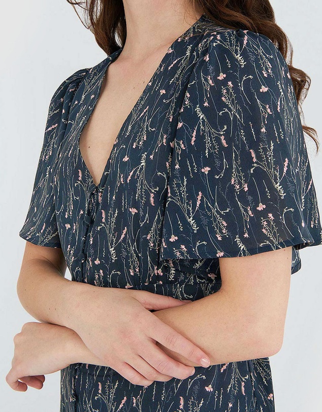 Forcast - Nara Button Down Dress