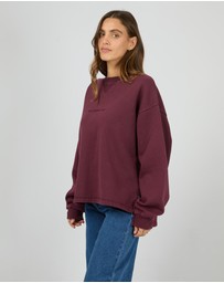 All About Eve - Aae Washed Box Crew Wine