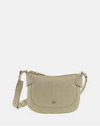 Pierre Cardin - Pierre Cardin Ladies Leather Sleek Crossbody Bag
