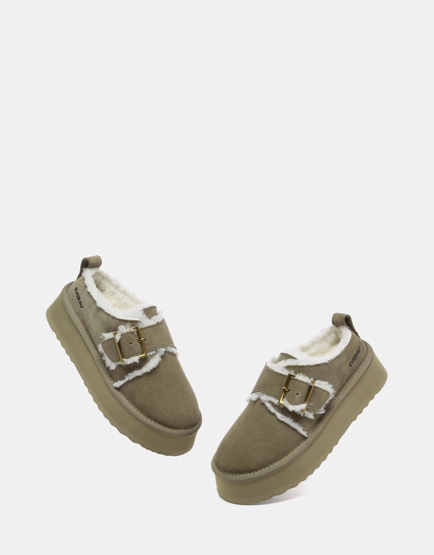 EVERAU - EverAU Ugg Tobias Cow Suede Upper House Shoes