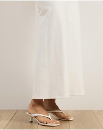 Atmos&Here - Freya V-Neck Ponte Midi Dress