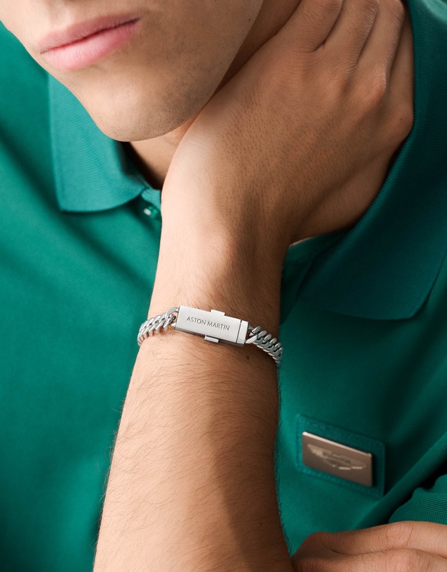 Aston Martin - UCD Rhodium Chain Bracelet
