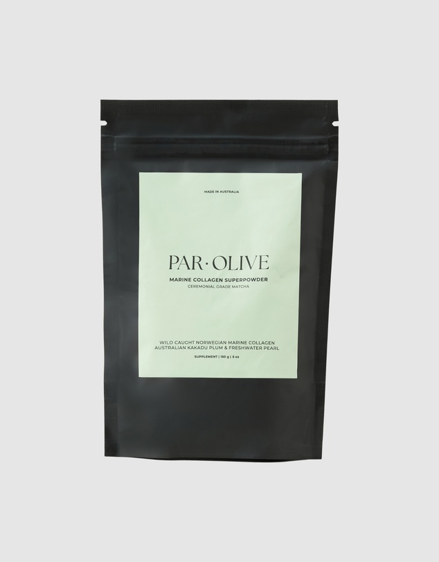 Par Olive - Marine Collagen Superpowder (Ceremonial Grade Matcha) Refill
