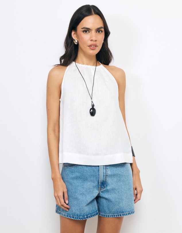 AERE - Ayla Linen Top