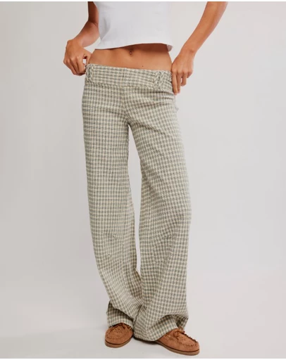 Free People - Time Flies Clean Trousers