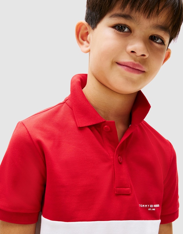 Tommy Hilfiger - Mini Corp Colourblock Polo - Kids