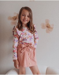 WITH LOVE FOR KIDS - Shimmy Long Sleeve Top - Kids