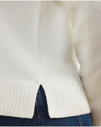Atmos&Here Curvy - Classic Crew Knit Jumper