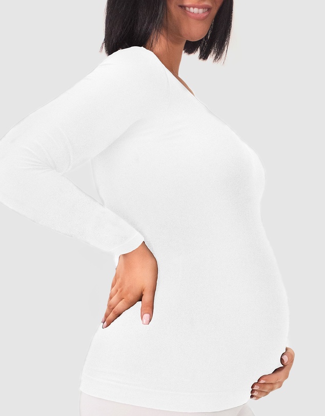 B Free Intimate Apparel - Maternity Bamboo Long Sleeve Top