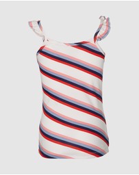 Quapi - Feden Stripe Singlet - Kids-Teens