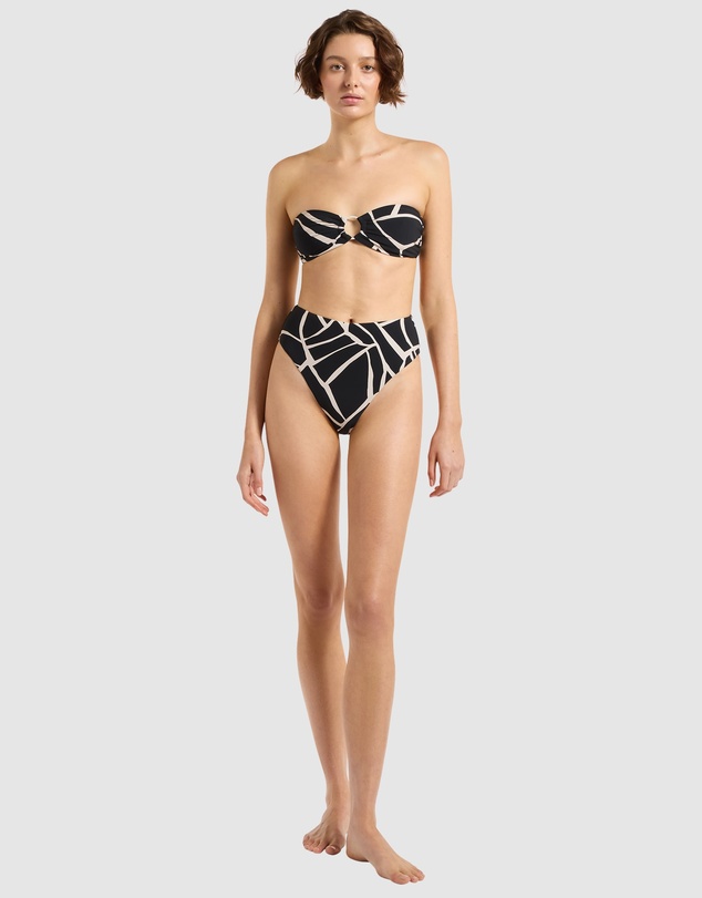 JETS - Bonita High Waist High Leg Bikini Bottom