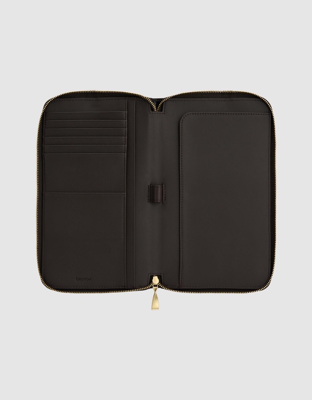 Oroton - Marais Crackle Travel Wallet