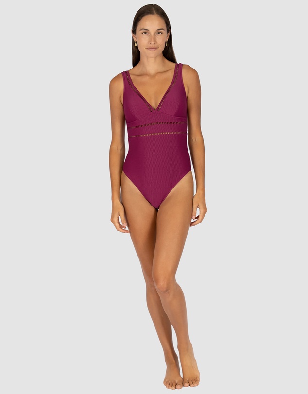 Baku Swimwear - Rococco Longline One Piece Swimsuit