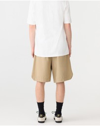 Bassike - Cotton Twill Walk Shorts