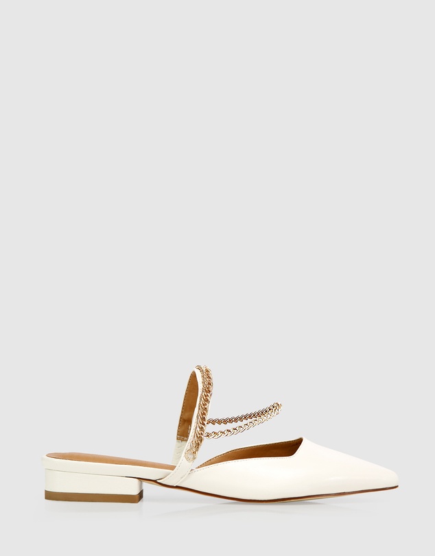 Belle & Bloom - On The Go Leather Flat