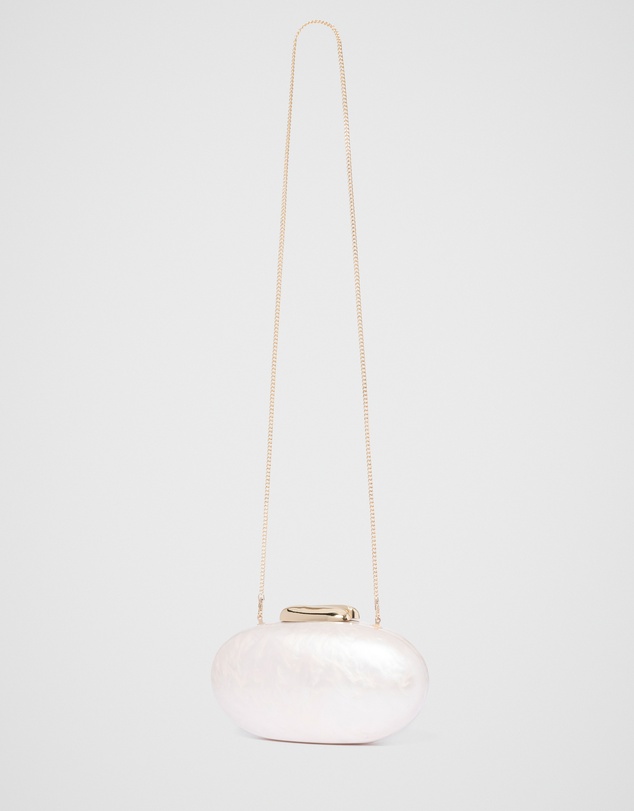 Forever New - Patty Oval Pearl Hardcase Clutch