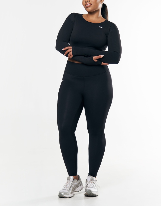 STAX. - Scoop Long Sleeve NANDEX™ - Black