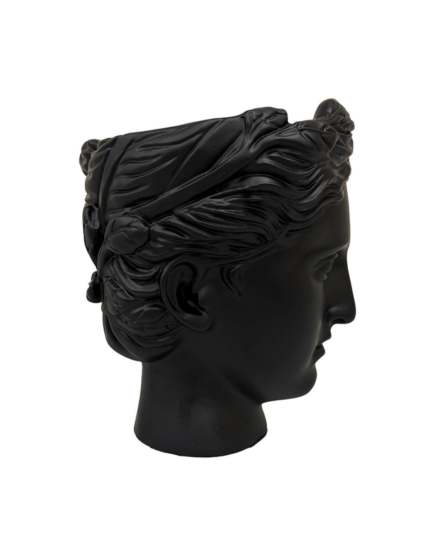 Urban Attitude - Urban Attitude Venus Head Planter - Matte Black