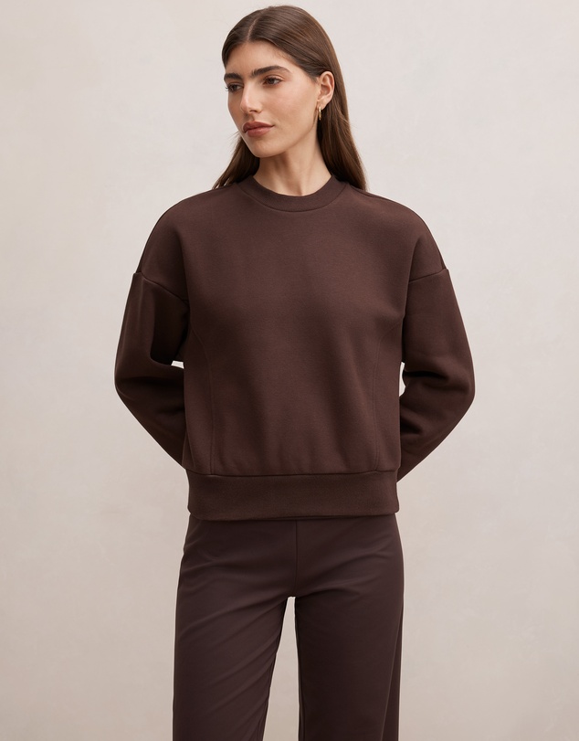Forever New - Winnie Fleece Crew Neck Jumper