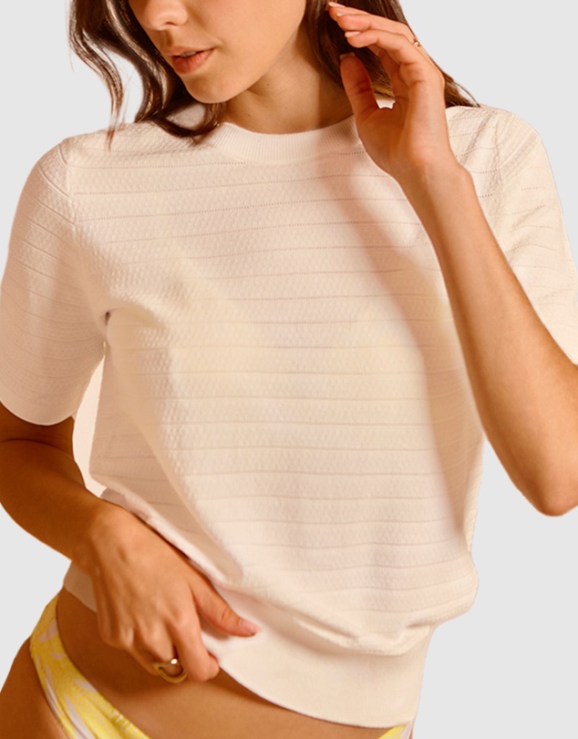 Simone Perele - Pollen Short Sleeve Night Top