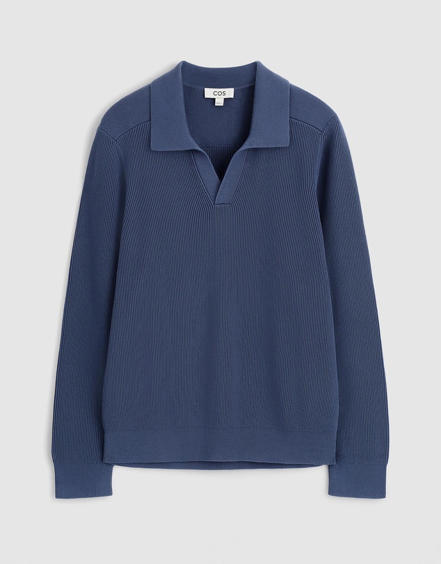 COS - Cotton Polo Jumper