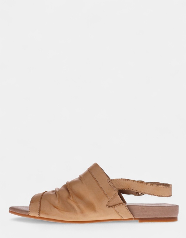 Mia Vita - Mandy Flat Sandal - Almond