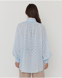 ALEXANDRA - Rean Blouse Light Blue