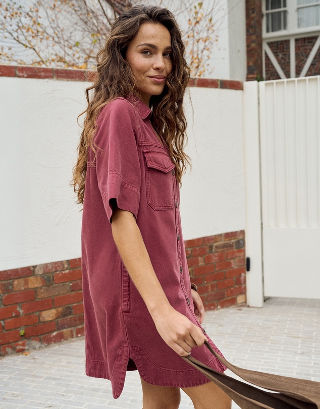 Ceres Life - Bonnie Relaxed Shirt Dress
