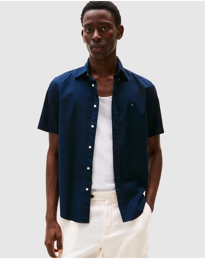 Tommy Hilfiger - Flex Poplin Solid Shirt