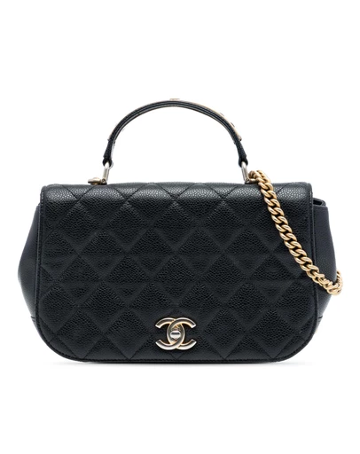 Pre-Loved by Azura Reborn - Pre-Loved Small Quilted Caviar Carry Around Flap