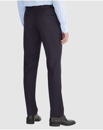 Van Heusen - Wool Tonal Glen Check Suit Pant