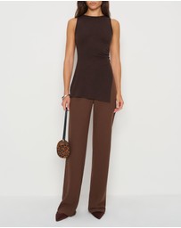 Reformation - Gale Mid Rise Bias Pants