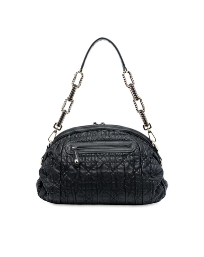 Pre-Loved by Azura Reborn - Pre-Loved Lambskin Cannage Gaufre Delices Shoulder Bag