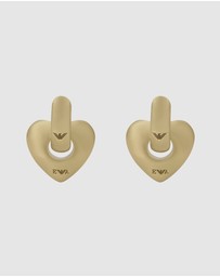 Emporio Armani - Emporio Armani Gold-Tone Earring