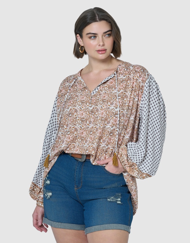 The Poetic Gypsy - Ibiza Shores Blouse