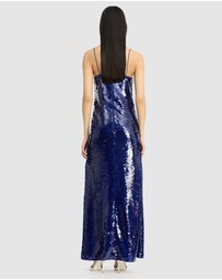 ROTATE - Sequins Maxi Dress