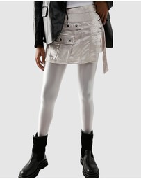 High Heel Jungle - Mercury Tights - Ice
