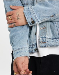 Vintage by The Real Deal - Pre Loved - Vintage Wrangler Sherpa Lined Denim Jacket