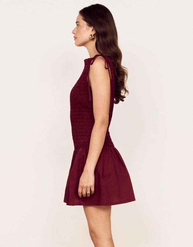 MINKPINK - Lola Shirred Mini Dress