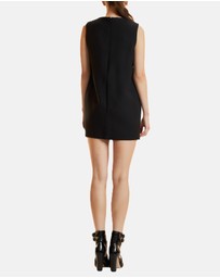 Cynthia Rowley - Silk Wool Mini Shift Dress