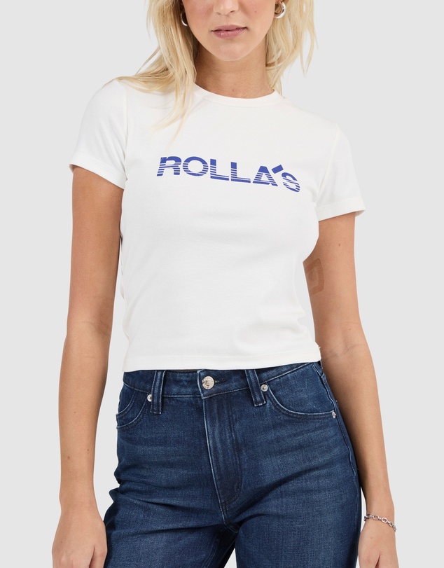 Rolla's - Classic Tee Faded Logo