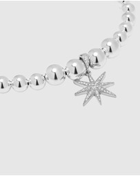 Nialaya Jewellery - Twilight Star Silver Choker