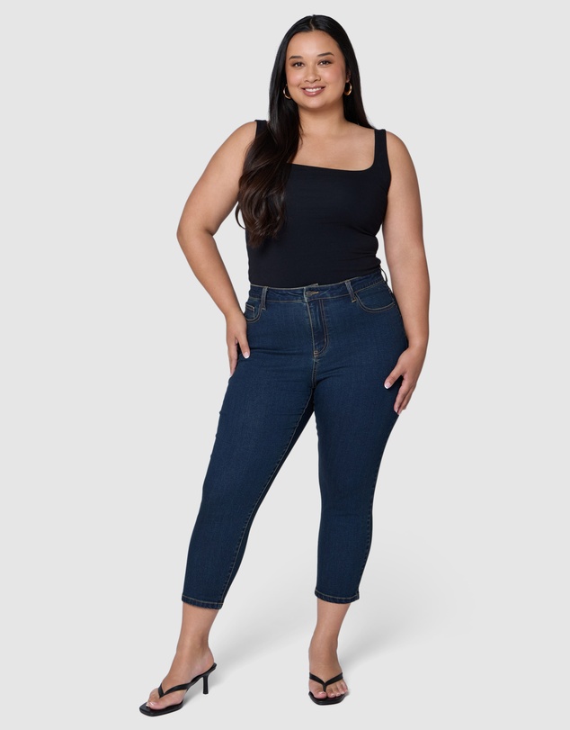 Indigo Tonic - Liv Crop Skinny Jean