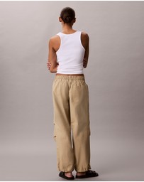 Calvin Klein Jeans - Crinkle Nylon Pants