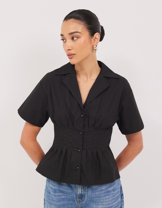 Calli - Liv Tucked Shirt