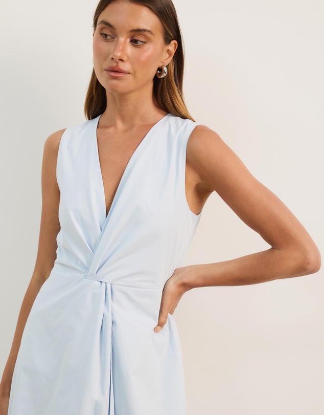 Atmos&Here - Ida Cotton Poplin Midi Dress