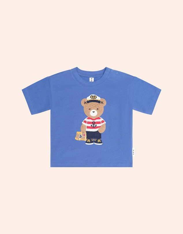 Huxbaby - Nautical Hux Drop Shoulder Slouchy Tee - Babies-Kids