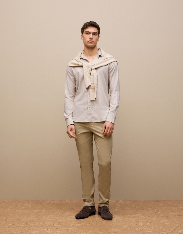 Trenery - Slim Fit Chino Pant in Desert