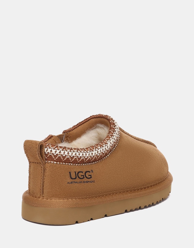 EVERAU - Australian Shepherd Ugg Tay Kids Cow Suede Upper House Shoes