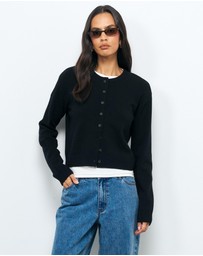 AERE - Sadie Merino Wool Cardigan